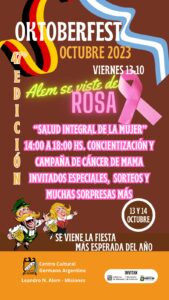 Se viene “Octubre Rosa”:  un importante programa de Salud en Leandro N Alem. imagen-1