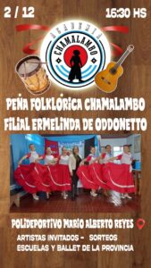 Este sábado llega una nueva Peña folklórica Chamalambo imagen-5