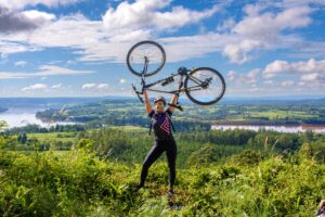 MOJON GRANDE RECIBIO CICLISTAS DE TODA LA PROVINCIA EN EL CICLOTURISMO DE ALTERTATIVA TRAIL MTB imagen-7