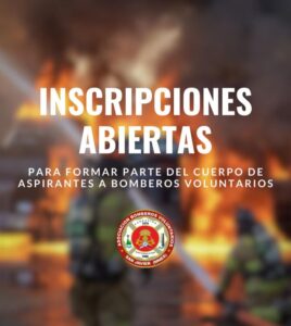Bomberos de San Javier abren inscripciones para formar parte de la institución imagen-1
