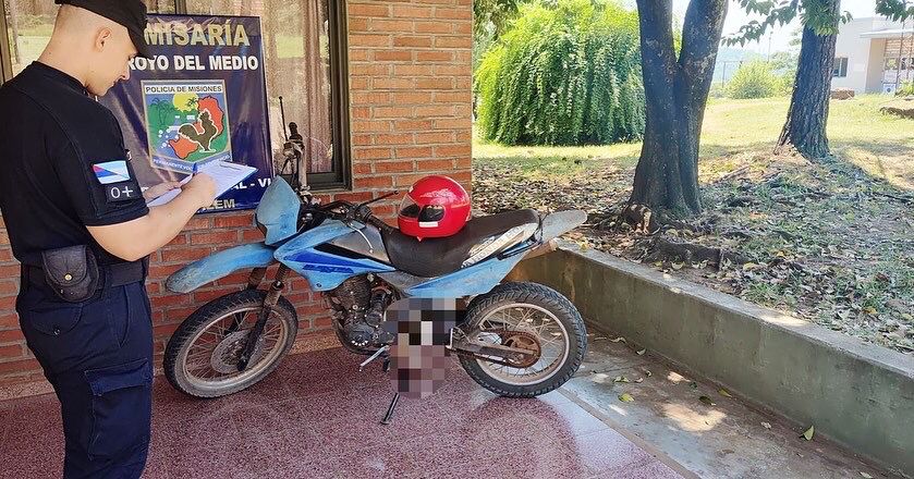 En rápidas intervenciones, la Policía logró recuperar dos motocicletas robadas en Arroyo del Medio y San Javier. imagen-3