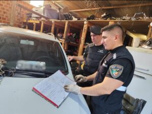 En San Javier desmantelaban autos robados en una chacra imagen-3