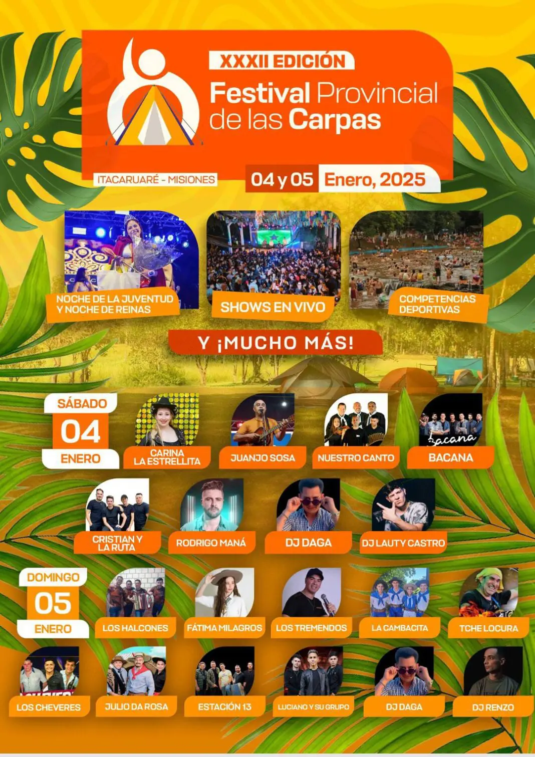 El Festival de las Carpas abre la agenda de eventos turísticos 2025 en Misiones imagen-1