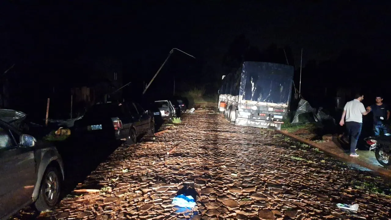 Fuerte tormenta causa severos daños en la ciudad de Alem imagen-5