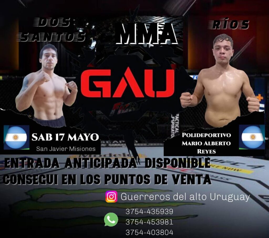 Artes Marciales Mixtas, este 17 de mayo vuelve la jaula a San Javier imagen-9