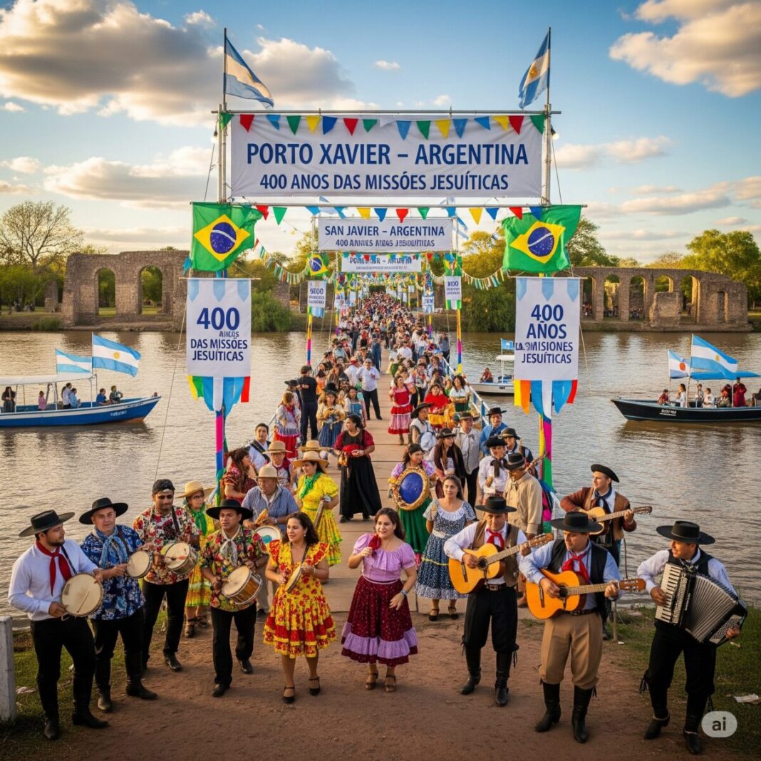 Este viernes Brasil y Argentina refuerzan la hermandad: Porto Xavier y San Javier serán sede de la primera reunión por los 400 años de las Misiones Je... imagen-6