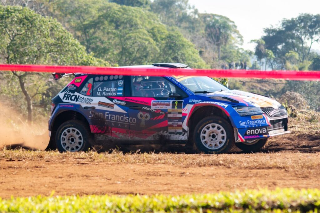Rally Nacional, Gastón Pasten volvió a festejar en Misiones imagen-1