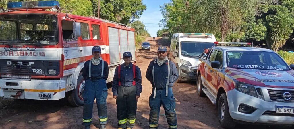 Bomberos Voluntarios, eslabón clave e importante en la seguridad del rally nacional imagen-1