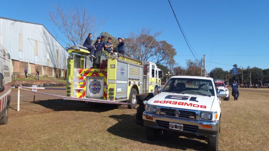 Bomberos Voluntarios, eslabón clave e importante en la seguridad del rally nacional imagen-5