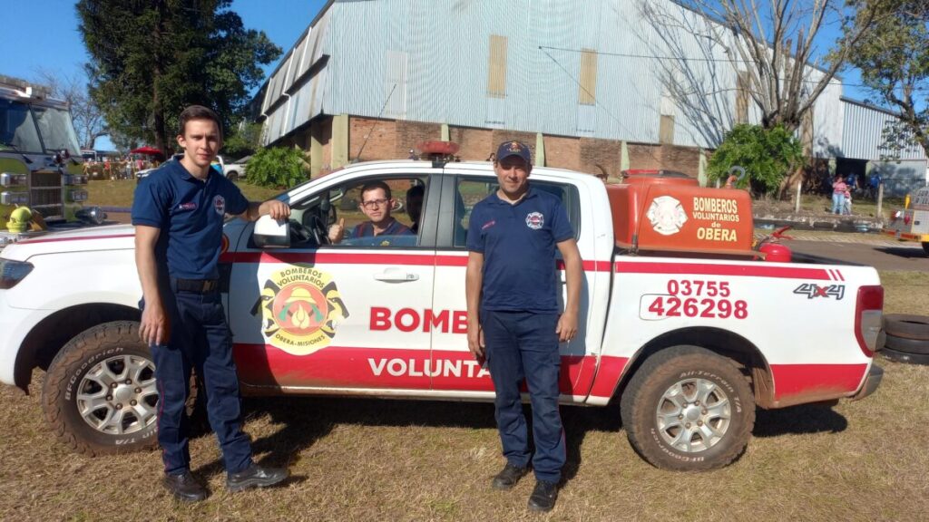 Bomberos Voluntarios, eslabón clave e importante en la seguridad del rally nacional imagen-3