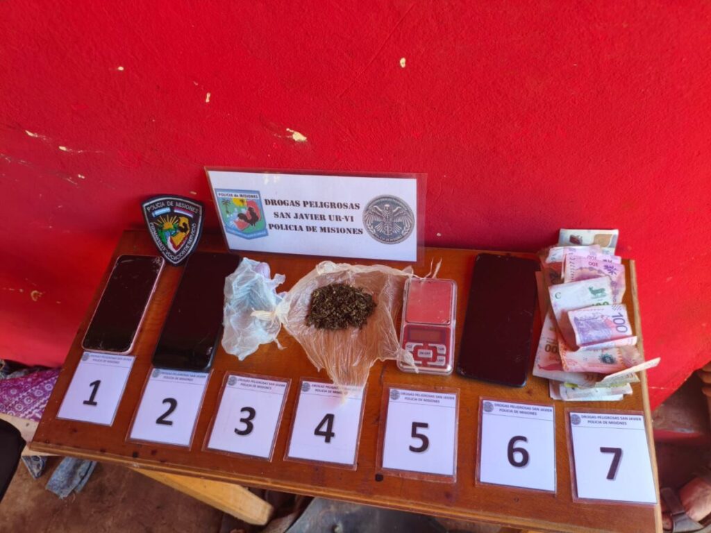 Droga, plantas de marihuana y balanza secuestradas en San Javier 4 Droga, plantas de marihuana y balanza secuestradas en San Javier imagen-3