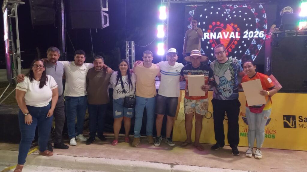 #ModoCarnaval con la presencia del Ministro de Turismo José María Arrúa, se dio punta pie inicial a la edición 2026 en San Javier 2 #ModoCarnaval con la presencia del Ministro de Turismo José María Arrúa, se dio punta pie inicial a la edición 2026 en San Javier imagen-1