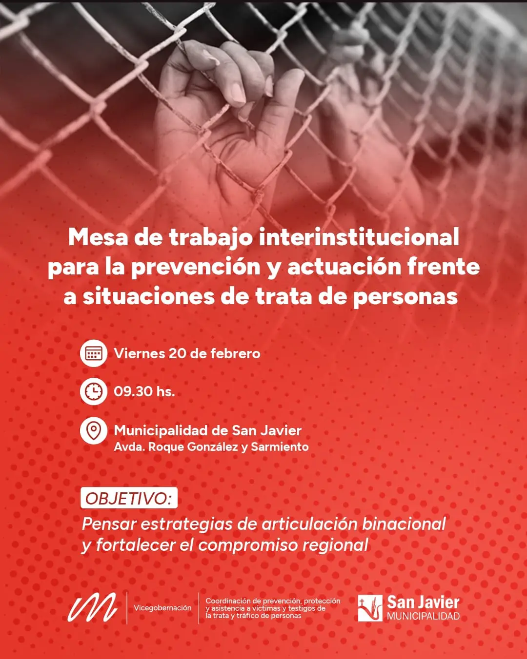 San Javier será sede de una mesa interinstitucional contra la trata de personas imagen-6