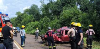 Despiste y vuelco de un automóvil en San Javier dejó un lesionado La Misión Digital imagen-10