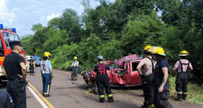 Despiste y vuelco de un automóvil en San Javier dejó un lesionado imagen-6