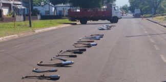 San Javier: el Juzgado de Faltas destruyó 36 caños de escape antirreglamentarios La Misión Digital imagen-5