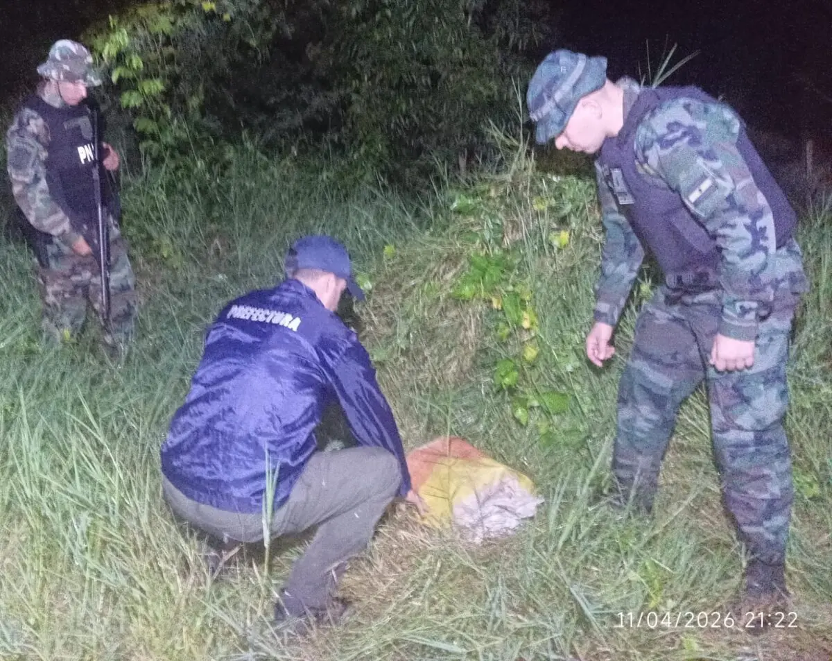 PNA Prefectura incautó más de nueve kilos de droga en San Javier imagen-6