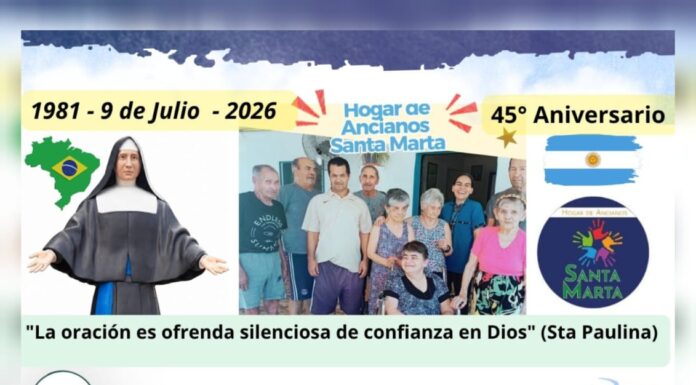 El Hogar de Ancianos Santa Marta se prepara para celebrar los 45 años de servicio con una semana de actividades religiosas y comunitarias La Misión Digital imagen-1